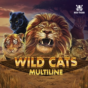 Redtiger : Wild Cats Multiline - SUNBET388